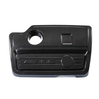 Cobertura Do Motor Em Fibra De Carbono AMG
